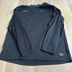 Nike NBA Minnesota Timberwolves Black Lightweight Quarter Zip